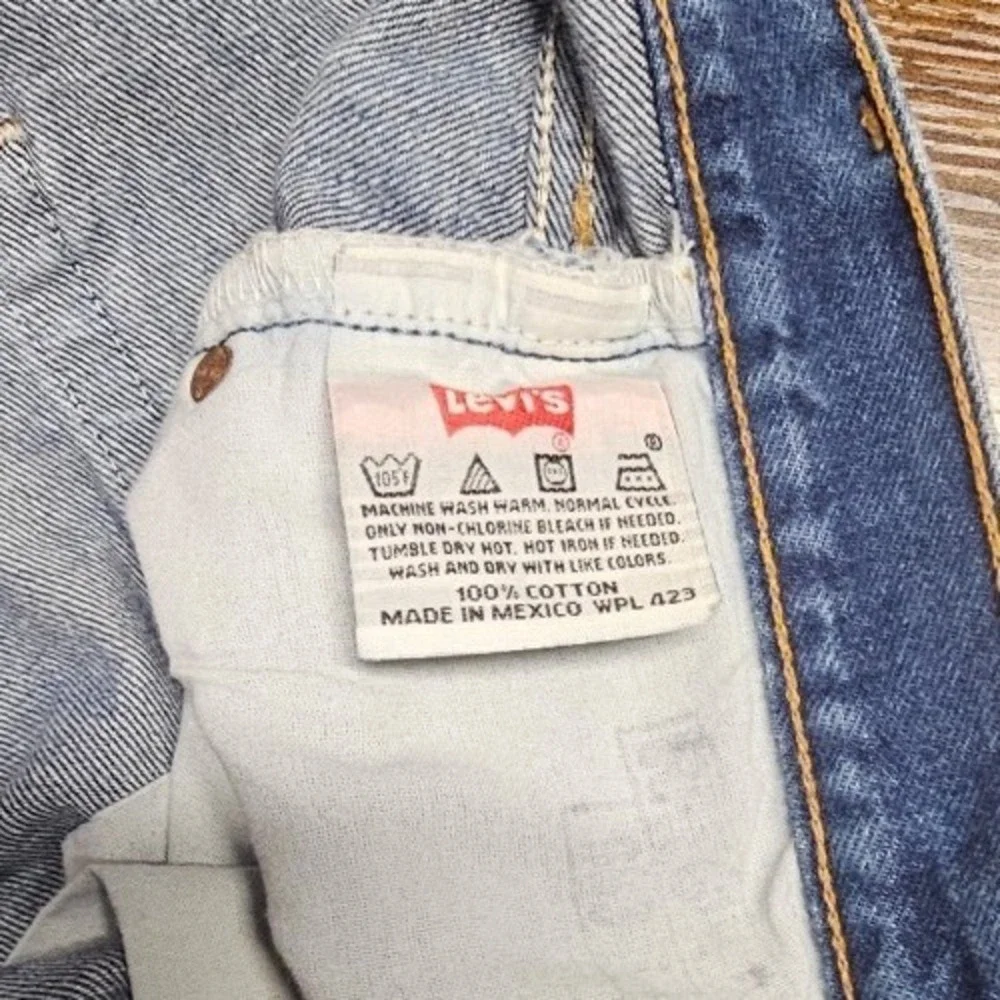 Vintage 00' Levis‎ 501xx Men's Size 34x30 Blue Straight Denim Jeans Y2K